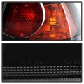 Acanii For Black 2008-2017 Lancer 08-15 Evolution Evo X Tail Lights Brake Lamps Left Right