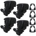 Windshield Washer Nozzles Replacement For 2005 2023 Jeep Grand Cherokee Wk Wk2 Wl Replaces 55372143ab And 68260443aa 2 Piece 