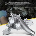 A-premium Engine Water Pump Kit With Gasket Compatible Ford Explorer 02-05 Sport Trac Mustang 05-10 Ranger 01-11 Mazda B4000