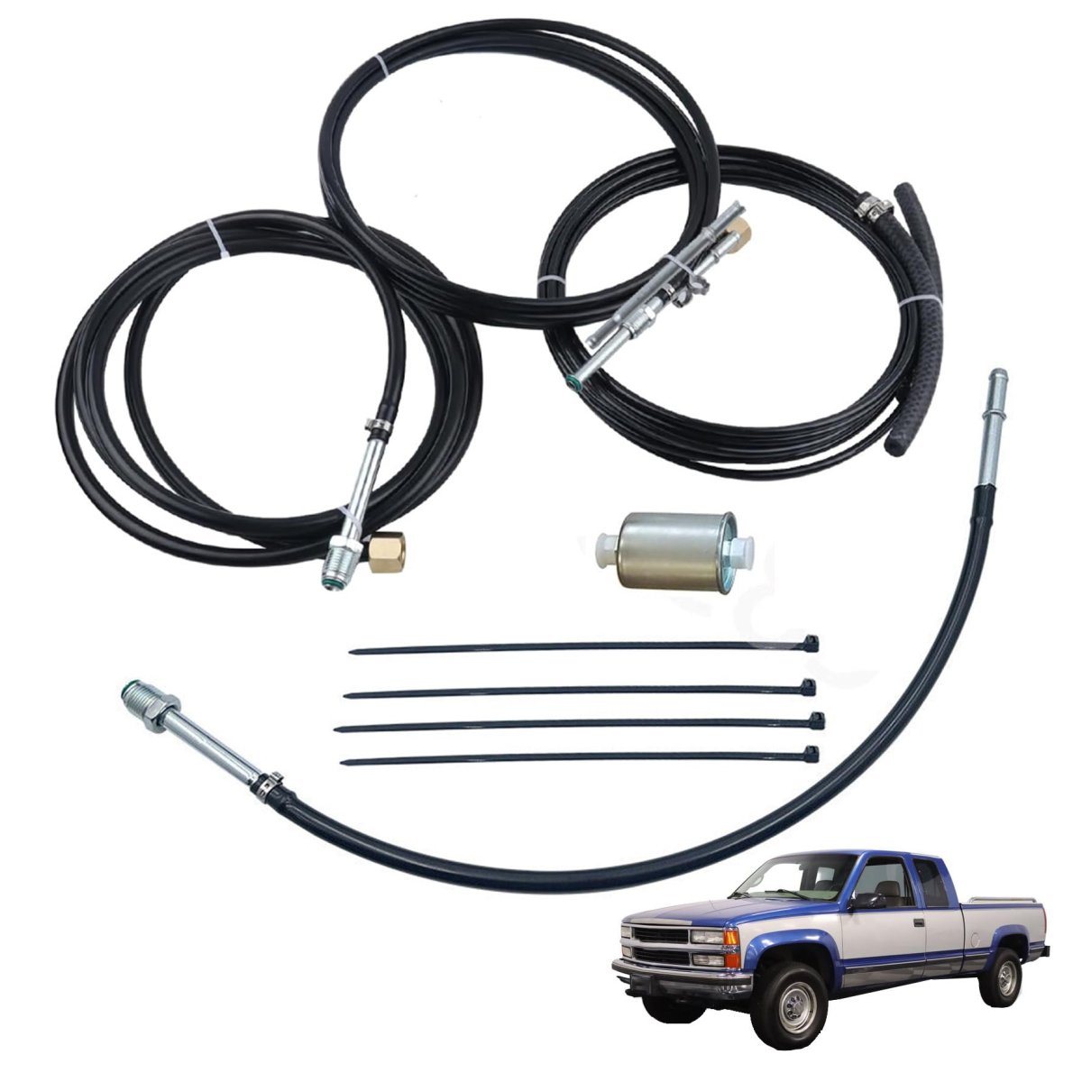 Fuel Line Kit Replacement For C1500 1988-1997 K1500