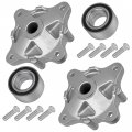 Caltric 2 Rear Wheel Hub With Bearing And Bolt Compatible Polaris Ranger 900 4x4 Diesel Crew 2011-2014