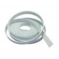 Bemonoc Pack Of 5meters Htd White 3m Open Ended Pu Timing Belt Width 15mm For Cnc Laser Engraving Machines