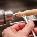 Turning Mandrel With 1 2 In Shoulder And 8-32 Threads For Lathe Kits 