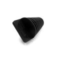 Black Rubber Motorcycle Muffler Wash Plug Fit For 33-62mm Outlet Dia