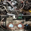 Turbo Oil Feed Line 4an 48 Length Stainless Steel Braided Pressure Remote Turbocharger Drain Return An4 90 Degree End Straight
