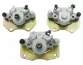 M Mati Front Left Right Rear Brake Calipers W Pads For Can Am Outlander 330 400 500 650 850 705600576 705600575 705600577