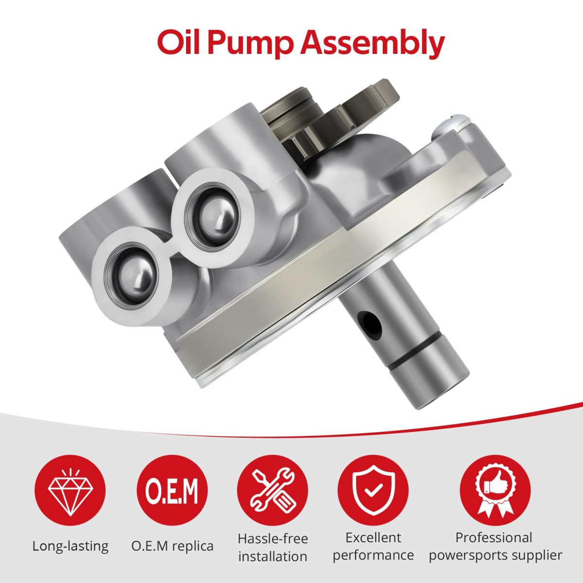 Oil Pump Assembly For Yamaha Yz250f Wr250f 2001-2013 O E M 5sg-13300-01-00