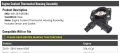 Engine Coolant Thermostat And Housing Assembly Compatible With 2010-2016 Volvo Xc60