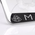 Laser Engraved License Plate Frame Made Of Industrial Grade Mirror Finished Chrome Stainless Steel W Caps And Accessories