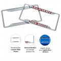 University Of New Mexico Unm Lobos Metal License Plate Frame For Front Or Back Car Officially Licensed Alumni