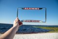University Of New Mexico Unm Lobos Metal License Plate Frame For Front Or Back Car Officially Licensed Alumni