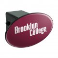 Brooklyn College Bulldogs Logo Oval Tow Hitch Cover Trailer Plug Insert 2
