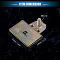 Vekauto 2 Pcs Window Door Glass Channel Retainer Clip 13 X1 69 X0 31 Regulator Holder Sash Universal For Car Truck Durable