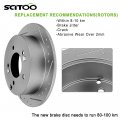 Aintier Automotive Replacement Brake Pads Front Rear Fit For Chrysler Crossfire 2004-2008 For Mercedes-benz Slk320 2001-2004
