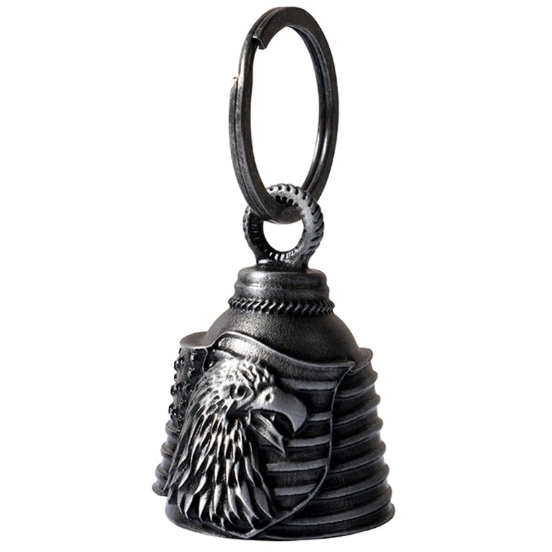 Motorcycle Bell For Biker Rider Men Women Angel With Hanger Ride Riding Accessories Spirit Good Luck Gift Charm Road Demon