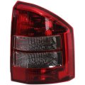 Tail Light Passenger Side Outer For Jeep Compass 2007 2008 2009 2010 Clear And Red Lens Housing Replacement Ch2801169 5303878ad 