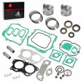 Piston Ring Oversize Bore 0 25mm Gasket Seal Rebuild Kit Compatible With Ezgo 4 Cycle Gas Golf Cart Fuji Robin 295cc Eh29c