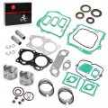 Piston And Ring Oversize Bore 0 25mm Gasket Seal Rebuild Kit For Ezgo 4 Cycle Gas Golf Cart Fuji Robin 295cc Eh29c Engine 1991