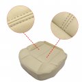 Kuafu Front Artificial Leather Seat Cover Light Shale Tan Compatible With 2000 2001 2002 Chevrolet Chevy Tahoe Suburban 1500