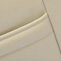 Kuafu Front Artificial Leather Seat Cover Light Shale Tan Compatible With 2000 2001 2002 Chevrolet Chevy Tahoe Suburban 1500