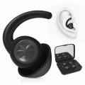 Ear Plugs For Sleeping Noise Cancelling- 2 Pairs- Reusable- Travel Case With Mirror- Reduction While Motorcycle Riding Travel- 