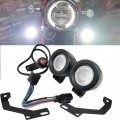 High Brightness Led Fog Light Kit With Wire Harness Compatible For Honda Monkey 125 Z125 2018-2023 All Models 