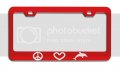 I Love My Virgin Islander Dad Chrome Metal License Plate Frame Tag Holder B53