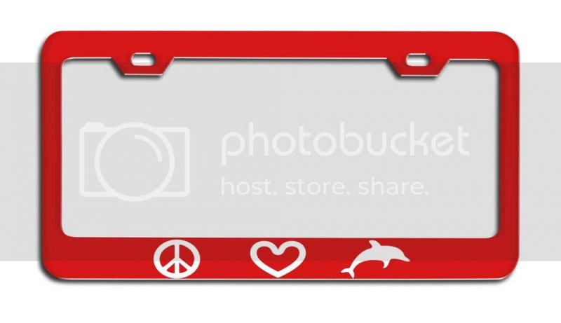 I Love My Virgin Islander Dad Chrome Metal License Plate Frame Tag Holder B53