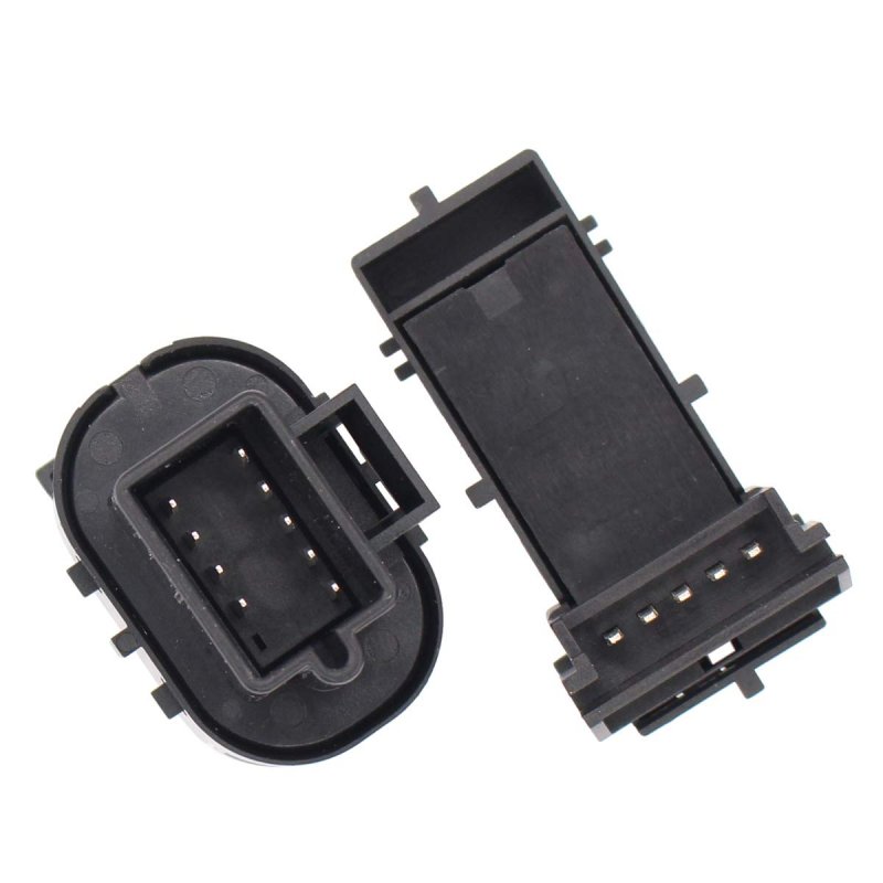 Set Of 2 Front Left Driver Side Mirror And Door Lock Switch