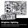 G-plus Headlights Compatible With 1994-2001 Dodge Ram 1500 1994-2002 2500 3500 Not Fit For Sport Model Van Models Driver