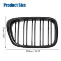 Front Hood Bumper Grille For Bmw 525i 530i E39 2001-2003 No 51137005837 51137005838 Kidney Grill Double Slat 1 Pair Gloss Black