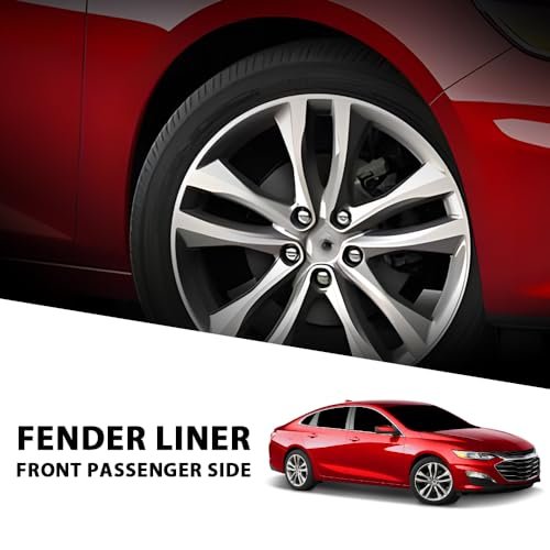 Front Fender Liner Right Passenger Side For Chevy Malibu 2019 2023 Fits Ls Lt Rs And Premier Models Part Number 84506559