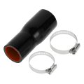 Straight Coupler Silicone Hose With Clamps 1 5 77 Id 00 Length 0a Car Coolant 4-ply 5mm Thick Air Intake Turbo Intercooler 
