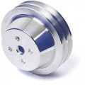 High Flow V-belt Water Pump Pulley Replacement For Ford 390 427 428 Engines 2 Groove 