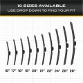 Cat C2 0 Heavy Duty Beam Windshield Wiper Blades For Cars Trucks Vans Pickups And Suvs All Season Streak-free Silent