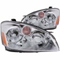 Headlightsdepot Halogen Headlights For Altima 2005-2006 Includes Left Driver And Right Passenger Side Headlamps 