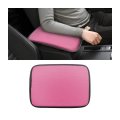 Auceli Car Center Console Cover Auto Armrest Protector Padbon Fiber Pu Leather Seat Box Waterproof Middle Consoles Cushion For 