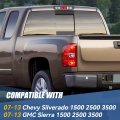 Auto Dynasty Dual Row Led Smoked Housing 3rd Third Tail Brake Light Cargo Lamp Compatible With Silverado Sierra Gmt900 07-14