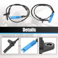 Uxcell 2pcs Rear Left Right Abs Wheel Speed Sensor For Bmw 525i 3 0l 2006-2007 2 5l 2004-2005 No 34526771703