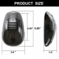 Cab Roof Marker Amber Lights For 2003-2016 Dodge Ram 1500 2500 3500 Pickup Trucks With Wire Harness Smoked Lens 16 Leds