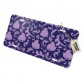Graphics More Purple Peeps In Garden Pattern Novelty Metal Vanity Tag License Plate
