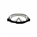 3m 91264-80025 Chemical Splash Impact Goggle 1-pack