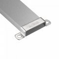 Uxcell U Shaped Connector Bracket 18 X 61 5mm 304 Stainless Steel For Door Closed Bar Holder Strut Channel 6pcs