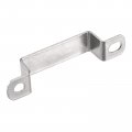 Uxcell U Shaped Connector Bracket 18 X 61 5mm 304 Stainless Steel For Door Closed Bar Holder Strut Channel 6pcs