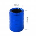 8 Pcs Aluminum Alloy Car Wheel Tire Valve Caps Tyre Rim Stem Covers Airdust Waterproof For Automobiles Motorcycles Trucks Bikes