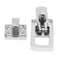 Qiilu Marine Boat Anti-rattle Locker Hatch Latch Clamp Fastener 70mm Stainless Steel