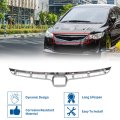 No 71122snaa00 Front Grille Trim Hood Bumpere Grill For Honda Civic 2006-2008 Kidney Grill Chrome Silver Ton22snaa00 Front