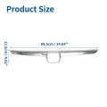 No 71122snaa00 Front Grille Trim Hood Bumpere Grill For Honda Civic 2006-2008 Kidney Grill Chrome Silver Ton22snaa00 Front