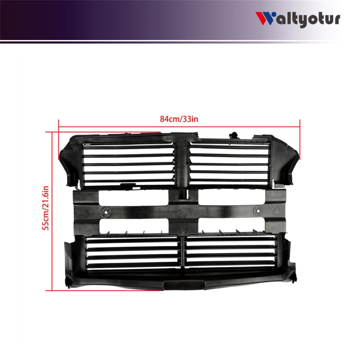 Shutter Grille Without Motor Replacement For Taurus 2013-2019 Dg1z8475b Fo1206122