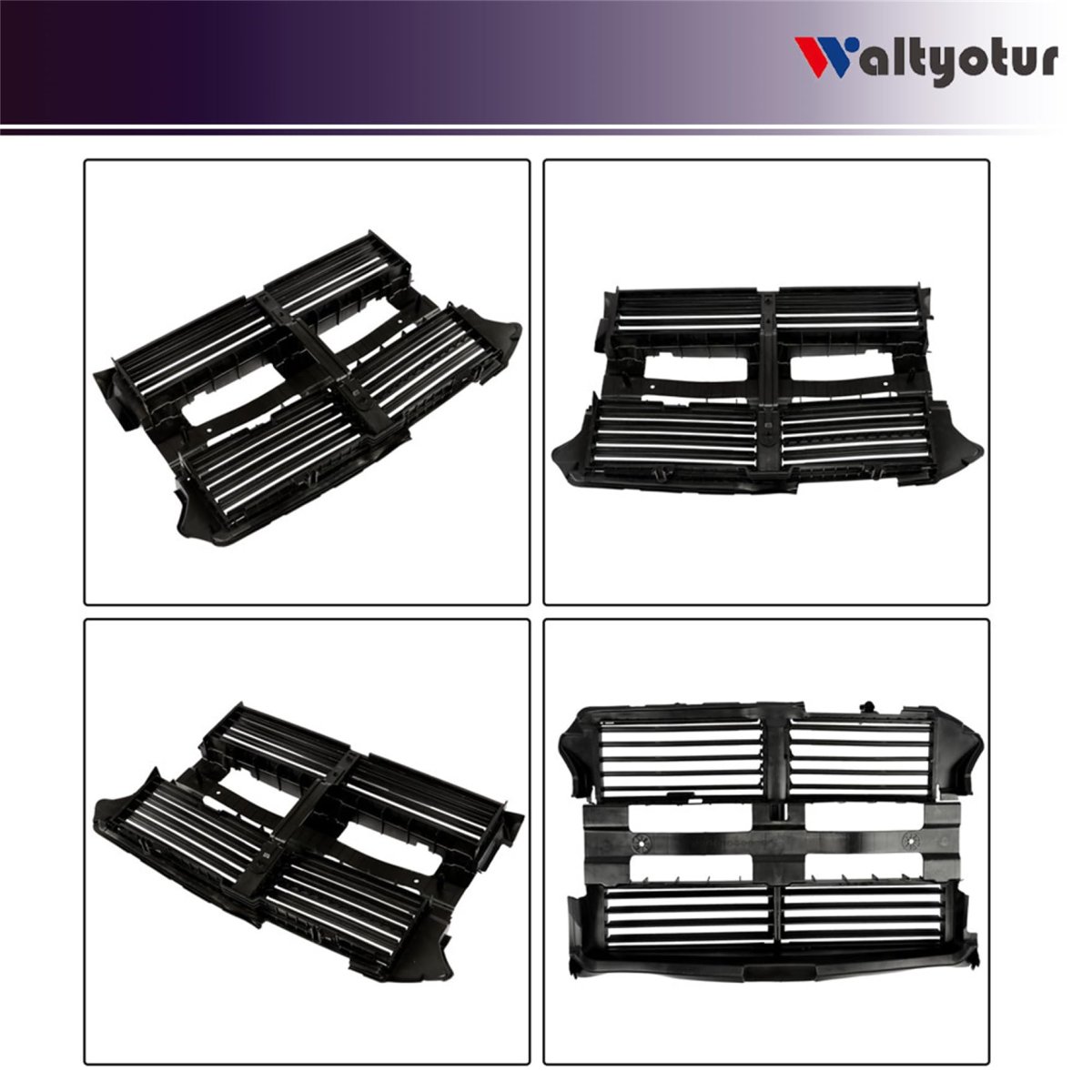Shutter Grille Without Motor Replacement For Taurus 2013-2019 Dg1z8475b Fo1206122